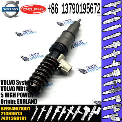 New Diesel Fuel Injector 21569191 for VOL injector Del-phi 20972225 BEBE4D16001 BEBE4N01001 for D11 21506699 21569191