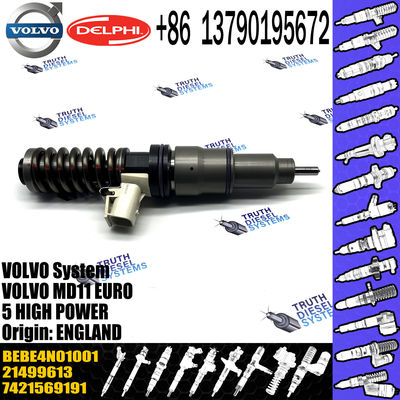New Diesel Fuel Injector 21569191 for VOL injector Del-phi 20972225 BEBE4D16001 BEBE4N01001 for D11 21506699 21569191
