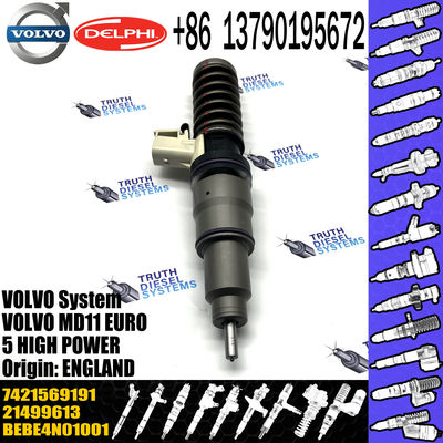 BEBE4N01001 Diesel Fuel Injector 7421569191 21569191 for VOL TRUCKS FH12 FH13 Engine