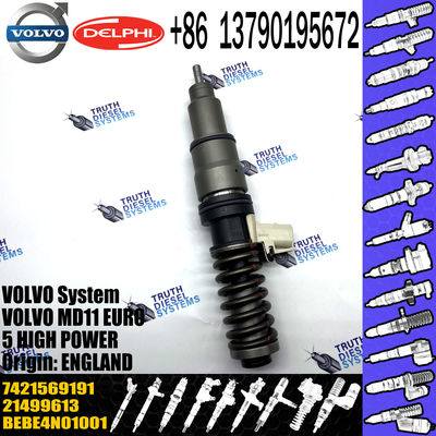 BEBE4N01001 Diesel Fuel Injector 7421569191 21569191 for VOL TRUCKS FH12 FH13 Engine