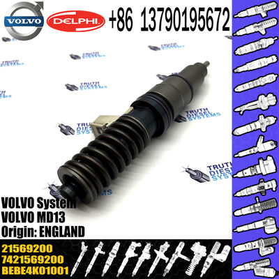 Fuel Injector Common Rail Injector 21569200 Bebe4k01001 For VOL D13 Engine Injector Nozzle 21569200 Bebe4k01001