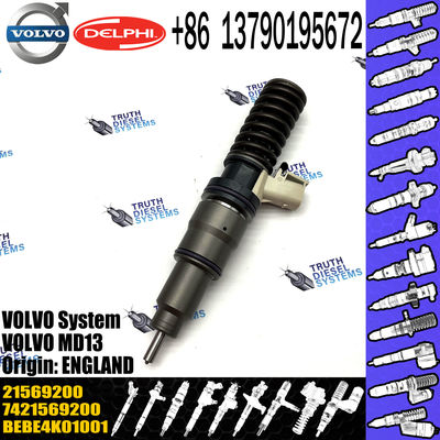 Fuel Injector Common Rail Injector 21569200 Bebe4k01001 For VOL D13 Engine Injector Nozzle 21569200 Bebe4k01001