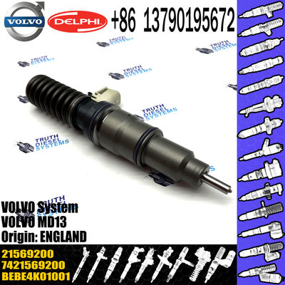 Fuel Injector Common Rail Injector 21569200 Bebe4k01001 For VOL D13 Engine Injector Nozzle 21569200 Bebe4k01001