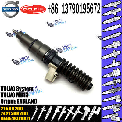 Fuel Injector Common Rail Injector 21569200 Bebe4k01001 For VOL D13 Engine Injector Nozzle 21569200 Bebe4k01001