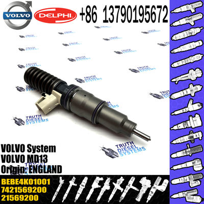 MD13 Diesel Engine Fuel Injector BEBE4K01001 For VOL Truck 21569200 RVI 7421569200 7421582094 7421644596
