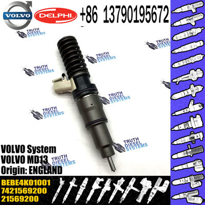 MD13 Diesel Engine Fuel Injector BEBE4K01001 For VOL Truck 21569200 RVI 7421569200 7421582094 7421644596