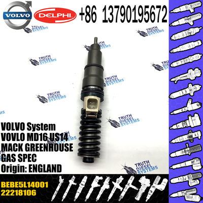 Diesel Fuel Injector 22218106 BEBE5L14001 BEBE5L12001 BEBE5L14101 2271795 E3.5 for VOLV MD16 US14  GREENHOUSE GAS