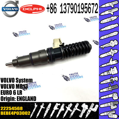 High quality common rail injector 22254568 diesel injector Engine BEBE4P03002 for VOL MD13 EURO 6