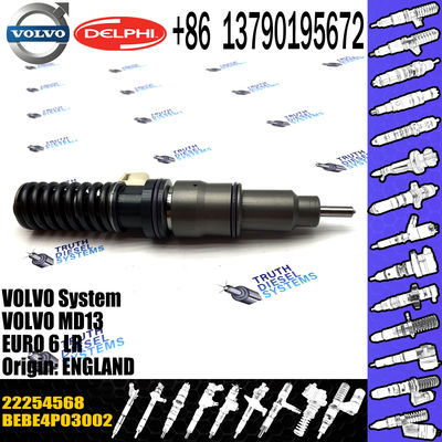 High quality common rail injector 22254568 diesel injector Engine BEBE4P03002 for VOL MD13 EURO 6