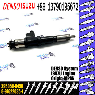 Genuine Common Rail Fuel Injector 8-97622035-1 8976220351 295050-0450 for 6WG1 Engine Parts