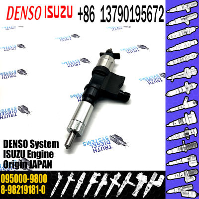 Rail Injector 8-98219181-0 095000-9800 for ISUZU 4HK1 1 buyer