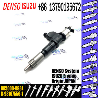 Genuine 0950008981 8-98167556-1 095000-5511 New Diesel Common Rail Fuel Injector 095000-8981