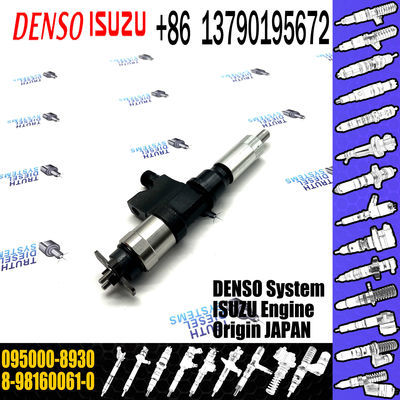 Common Rail Diesel fuel injector 095000-8930 8-98160061-0 8-98160061-1 8-98160061-2