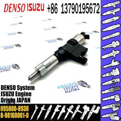 Common Rail Diesel fuel injector 095000-8930 8-98160061-0 8-98160061-1 8-98160061-2