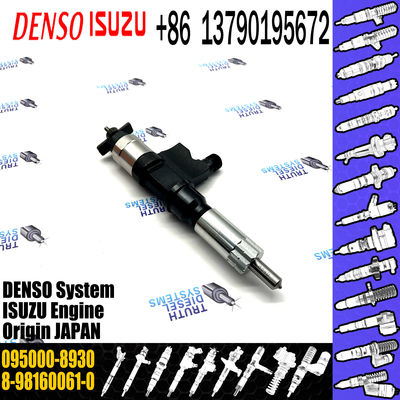 Common Rail Diesel fuel injector 095000-8930 8-98160061-0 8-98160061-1 8-98160061-2