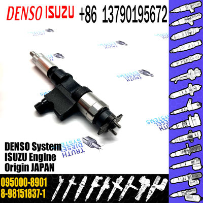 Quality 4HK1 6HK1 engine injector 8-98151837-1 common rail fuel injector 095000-8901