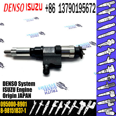 Quality 4HK1 6HK1 engine injector 8-98151837-1 common rail fuel injector 095000-8901