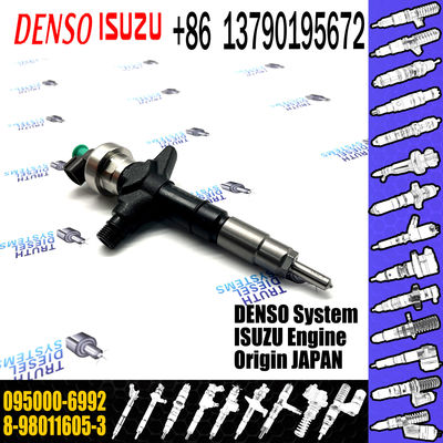 Huida Diesel Engine fuel injector 095000-6992 8-98011605-3 095000-6993 8-98011605-4 Original