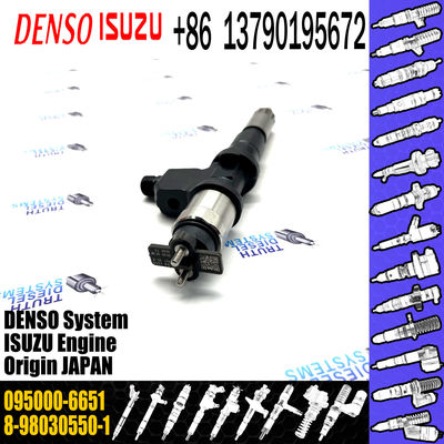 Huida Diesel Engine Fuel Injector 095000-6651 8-98030550-1 for genuine quantity
