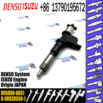 Huida Diesel Engine Fuel Injector 095000-6651 8-98030550-1 for genuine quantity