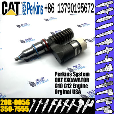 Huida C10/C12 engine fuel injector 212-3467 10R-1259 350-7555 20R-0056 with genuine packing