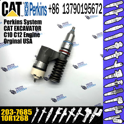 Engine C-10 C-12 CPT372 Fuel Injector 203-7685 2037685 10R-1268 10R1268 For CAT EXCAVATOR 345B II 345B II MH 365B 365B I