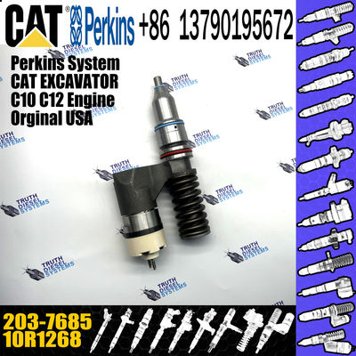 Engine C-10 C-12 CPT372 Fuel Injector 203-7685 2037685 10R-1268 10R1268 For CAT EXCAVATOR 345B II 345B II MH 365B 365B I
