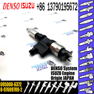 Brand New Common Rail Fuel Injector Assembly 095000-6372 For ISUZU 8-97609789-2
