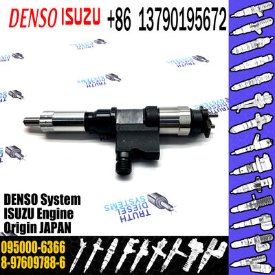 Diesel Common Rail Fuel Injector 8-97609788-6 095000-6366 095000-6363 For Denso ISUZU