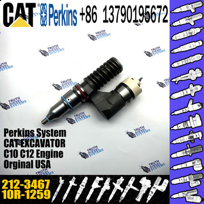 New 10r1259 10r-1259 10R1259 2123467 Good Price Common Rail Diesel Fuel Injector 10R-1259 212-3467