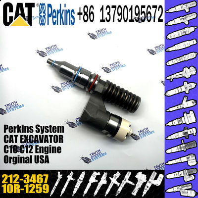 New 10r1259 10r-1259 10R1259 2123467 Good Price Common Rail Diesel Fuel Injector 10R-1259 212-3467
