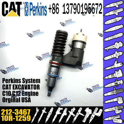 New 10r1259 10r-1259 10R1259 2123467 Good Price Common Rail Diesel Fuel Injector 10R-1259 212-3467