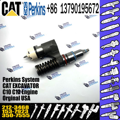 Original new C10 C12 Diesel fuel Injector 153-7923 317-5278 350-7555 for Excavator ,High Pressure Injector 229-1631