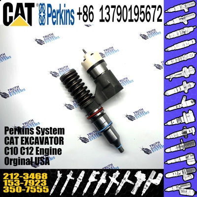 Original new C10 C12 Diesel fuel Injector 153-7923 317-5278 350-7555 for Excavator ,High Pressure Injector 229-1631