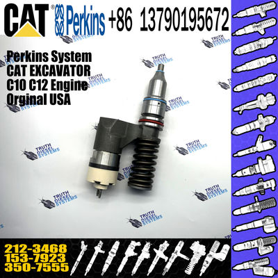 Original new C10 C12 Diesel fuel Injector 153-7923 317-5278 350-7555 for Excavator ,High Pressure Injector 229-1631