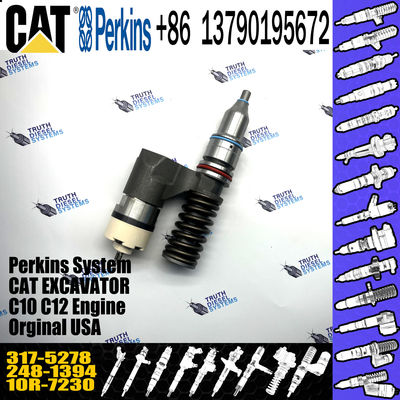 Diesel fuel common rail injector 20R-0055 20R0055 3175278 317-5278 for CAT Excavator 140H E3176C E3196 C10 C12 20R-0055