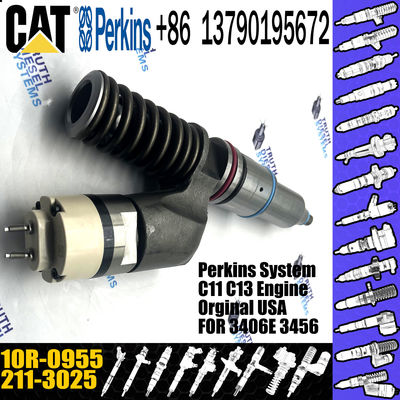 Fuel Injector 211-3025 2113025 10R-0955 for C-A-T Engine 3406E 3456 C-15 C-16 Excavator 385B