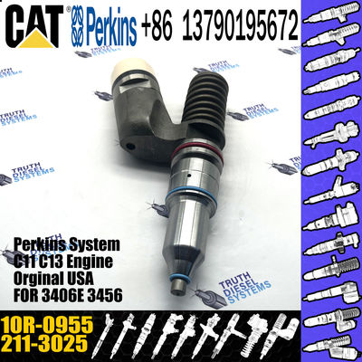 Fuel Injector 211-3025 2113025 10R-0955 for C-A-T Engine 3406E 3456 C-15 C-16 Excavator 385B