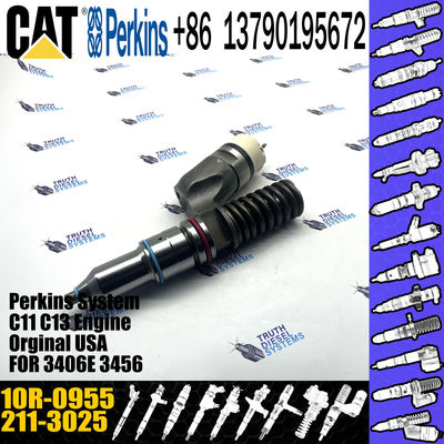 Fuel Injector 211-3025 2113025 10R-0955 for C-A-T Engine 3406E 3456 C-15 C-16 Excavator 385B