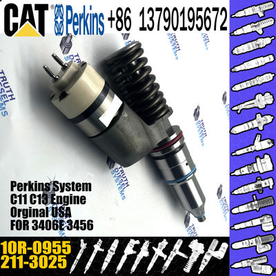 Fuel Injector 211-3025 2113025 10R-0955 for C-A-T Engine 3406E 3456 C-15 C-16 Excavator 385B