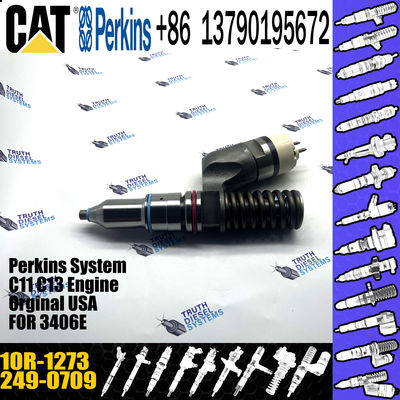 Reman diesel engine fuel injector 249-0709 10R1273 2490709 10R-1273 for Engine C15 3406E