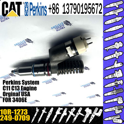 Reman diesel engine fuel injector 249-0709 10R1273 2490709 10R-1273 for Engine C15 3406E
