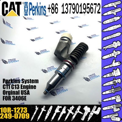 Reman diesel engine fuel injector 249-0709 10R1273 2490709 10R-1273 for Engine C15 3406E
