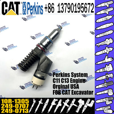 Remanufacture Diesel Fuel Common Rail Injector 2490707 10R1305 249-0707 10R-1305 For CAT Excavator Engine Truck C11
