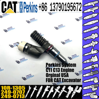 Remanufacture Diesel Fuel Common Rail Injector 2490707 10R1305 249-0707 10R-1305 For CAT Excavator Engine Truck C11