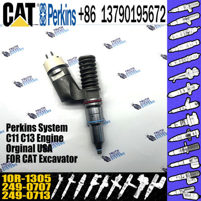 Remanufacture Diesel Fuel Common Rail Injector 2490707 10R1305 249-0707 10R-1305 For CAT Excavator Engine Truck C11
