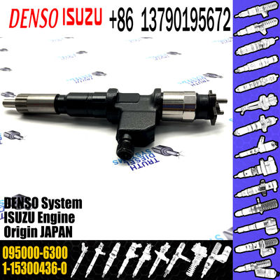 095000-6300 Genuine and Brand new Common rail Diesel Fuel Injector 1-15300436-0 095000-6300
