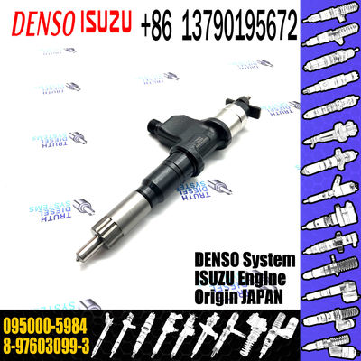 Huida Diesel Engine Fuel Injector 095000-5984 8-97603099-3 for genuine quantity