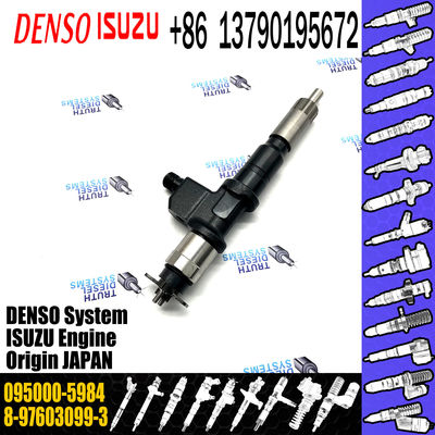 Huida Diesel Engine Fuel Injector 095000-5984 8-97603099-3 for genuine quantity