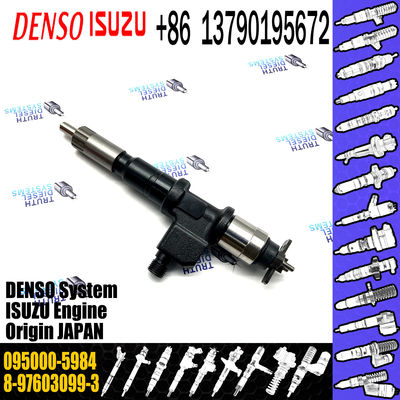 Huida Diesel Engine Fuel Injector 095000-5984 8-97603099-3 for genuine quantity
